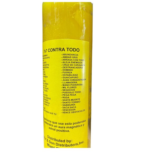 7 X 7 Contra Todo Veladora Preparada | Against All Fixed Candle - Picture 4 of 6